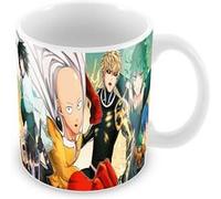 Fabulous Mug céramique One Punch Man Manga Heros Blanc G