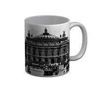 Fabulous Mug Céramique Opera Garnier Paris 1900 Photo Rare Vintage Ancien