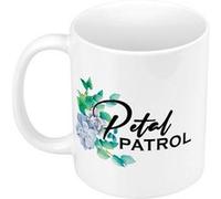 Fabulous Mug céramique Petal Patrol Fleurs Bleues Blanc G
