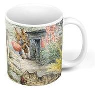 Fabulous Mug céramique Petter Rabbit Et Le Chat Beatrice Potter Blanc G