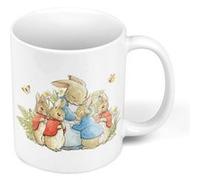 Fabulous Mug céramique Petter Rabbit Et Sa Maman Beatrice Potter Blanc G