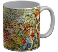 Fabulous Mug céramique Petter Rabbit Pierre Lapin Jardin Beatrice Potter Blanc G