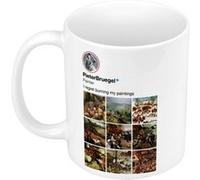 Fabulous Mug céramique Pieter Bruegel Instagram Blanc G