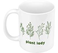 Fabulous Mug céramique Plant Lady - minimaliste Blanc G
