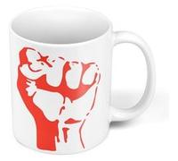 Fabulous Mug céramique Poing Serre Resistance Partie Communiste Blanc G