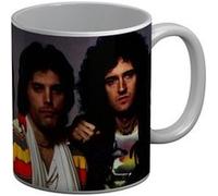 Fabulous Mug céramique Queen Freddie Mercury Groupe Portrait Blanc G