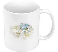 Fabulous Mug céramique Raphael Signature Peinture Blanc G