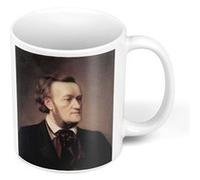Fabulous Mug céramique Richard Wagner Compositeur Peinture Blanc G