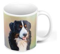 Fabulous Mug céramique Saint Bernard Gros Chien Poil Long Blanc G