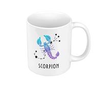 Fabulous Mug Céramique Scorpion Signe Astrologie Prevision Stellaire Céleste Solaire Sideral Etoile