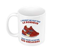 Fabulous Mug Céramique Sneakers - L'argent ne Fait Pas le Bonheur Mode