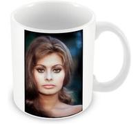 Fabulous Mug céramique Sophia Loren Actrice 2 Blanc G