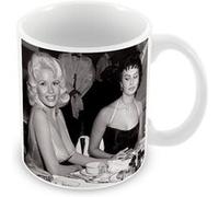 Fabulous Mug céramique Sophia Loren et Jayne Mansfield Actrices Blanc G