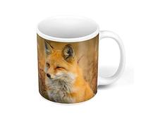Fabulous Mug Céramique Superbe Renard Champs de Ble Prairie Nature Sauvage