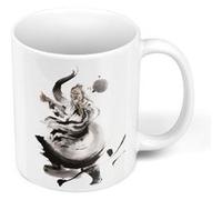 Fabulous Mug céramique Tai Chi Illustration Encre Chine Blanc G