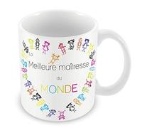 Fabulous Mug céramique La Meilleures Maîtresse du Monde Coeur Blanc