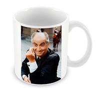 Fabulous Mug céramique Louis De Funès Acteur 4 Rabbi Jacob Blanc