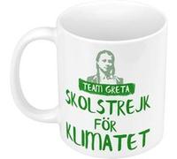 Fabulous Mug céramique Team Greta Thunberg Blanc G
