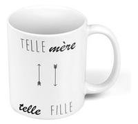 Fabulous Mug céramique Telle Mere Telle Fille Blanc G