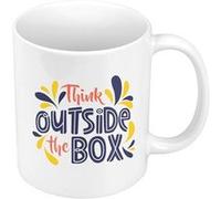 Fabulous Mug céramique Think Outside The Box Blanc G