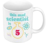 Fabulous Mug céramique This Mad Scientist is 5 Blanc G