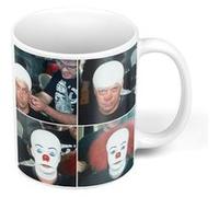 Fabulous Mug céramique Tim Curry Clown IT Stephen King Maquillage Blanc G