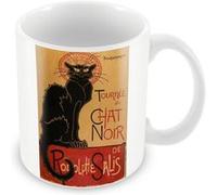 Fabulous Mug céramique Tournee Du Chat Noir Steinlen Vintage Affiches Blanc G