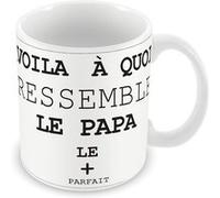 Fabulous Mug céramique Voilà à Quoi Ressemble le Papa le Plus Parfait Blanc G