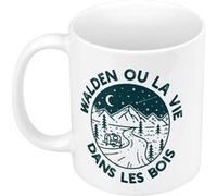 Fabulous Mug céramique Walden ou la vie dans les bois Blanc G