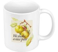 Fabulous Mug céramique We Make a Nice Pear Blanc G