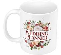 Fabulous Mug céramique Wedding Planner Bouquet Fleurs Blanc G