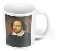 Fabulous Mug céramique William Shakespeare Ecrivain Peinture Blanc G