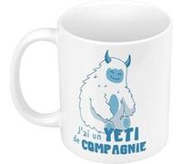 Fabulous Mug céramique Yéti de Compagnie Blanc G