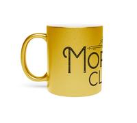 Fabulous Mug Doré en Céramique Chromé - Morue Club Humour Poisson Brandade - 325 ml