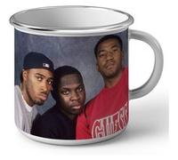 Fabulous Mug en métal émaille A Tribe Called Quest Photo Couleur Blanc G