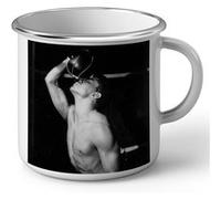 Fabulous Mug en métal émaille Alvin Ailey Danse Contemporaine Boxer 1961 Blanc G