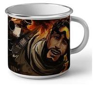 Fabulous Mug en métal émaille Apex Legends Mirage Flammes Blanc G