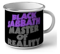Fabulous Mug en métal émaille Black Sabbath Master Of Reality Blanc G