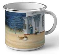 Fabulous Mug en métal émaille Cape Cod Evening Edward Blanc G