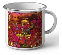 Fabulous Mug en métal émaille Cream Eric Clapton Disreali Gears Blanc G