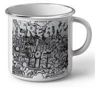 Fabulous Mug en métal émaille Cream Eric Clapton Wheels Of Fire Blanc G