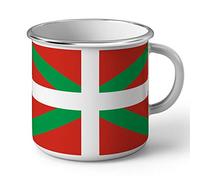 Fabulous Mug en Métal Emaillé Drapeau Pays Basque Football Sport Equipe National