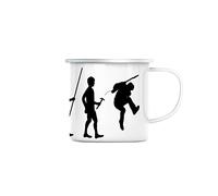Fabulous Mug en Métal Emaillé Evolution Guitare Electrique Musique Instrument Musicien
