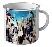 Fabulous Mug en métal émaille Fairy Tail Toujours Le Poing Levé Blanc G