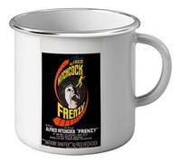 Fabulous Mug en métal émaille Frenzy Alfred Hitchcock Cinéma Vintage Blanc G