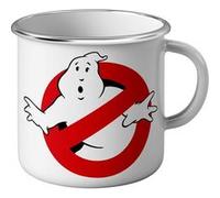 Fabulous Mug en métal émaille Ghostbusters Logo No Ghost Allowed Blanc