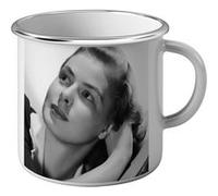 Fabulous Mug en métal émaille Grace Kelly Actrice 13 Blanc G