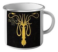 Fabulous Mug en métal émaille Greyjoy Games Of Thrones We Do Not Sow Blanc G