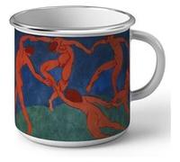 Fabulous Mug en métal émaille Henri Matisse La Dance Blanc G