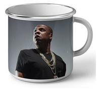 Fabulous Mug en métal émaille Jay Z Rap Hip Hop Blanc G